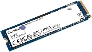 Kingston NV2 M.2 2280 PCIe 4.0 NVMe SSD SNV2S/