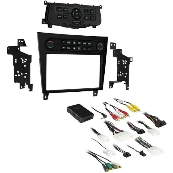 Fits Infiniti G37 2008-2013 Single or Double DIN Stereo Radio Install Dash Kit