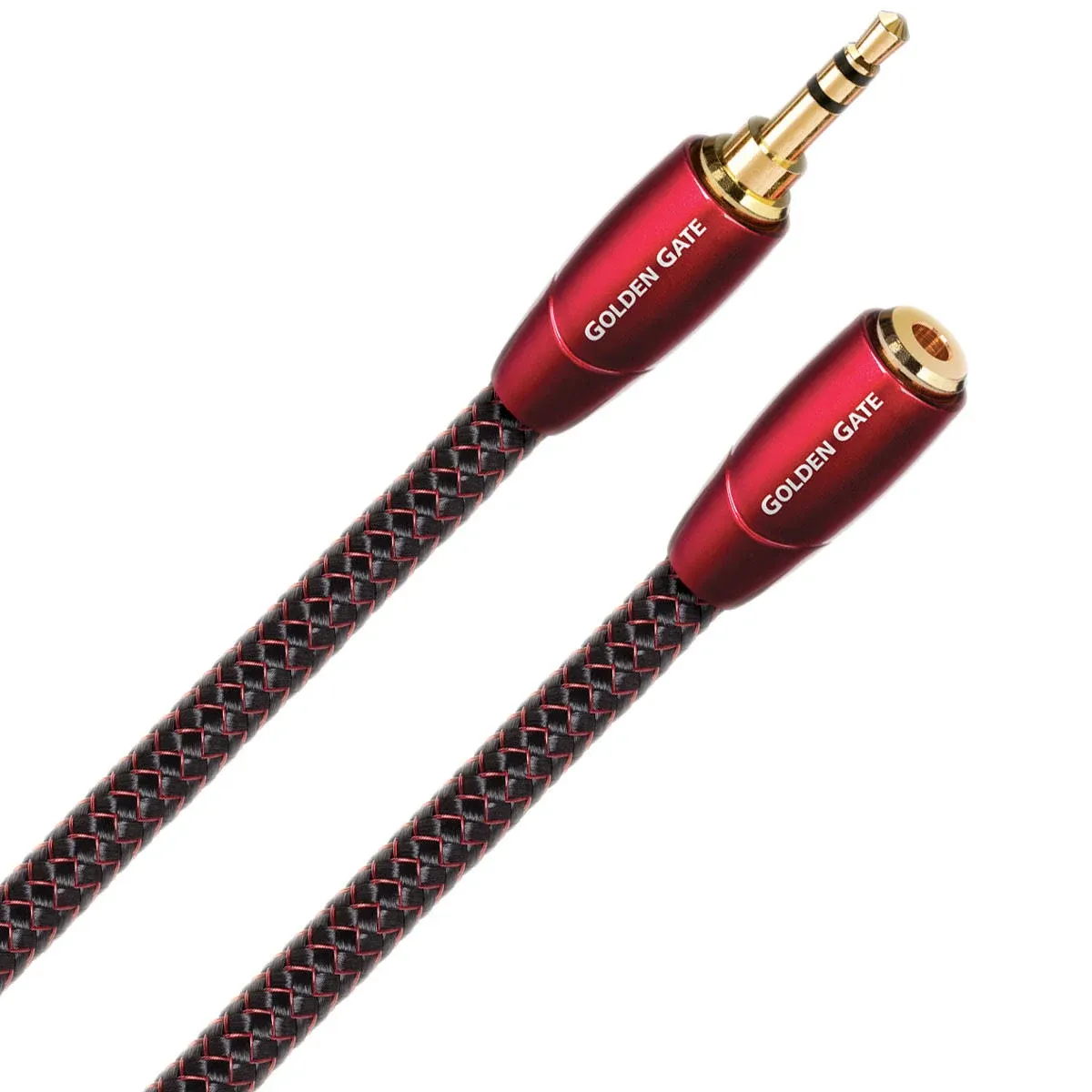 AudioQuest Golden Gate 2m (6.56 ft.) 3.5mm Male to Female Analog Audio Cable