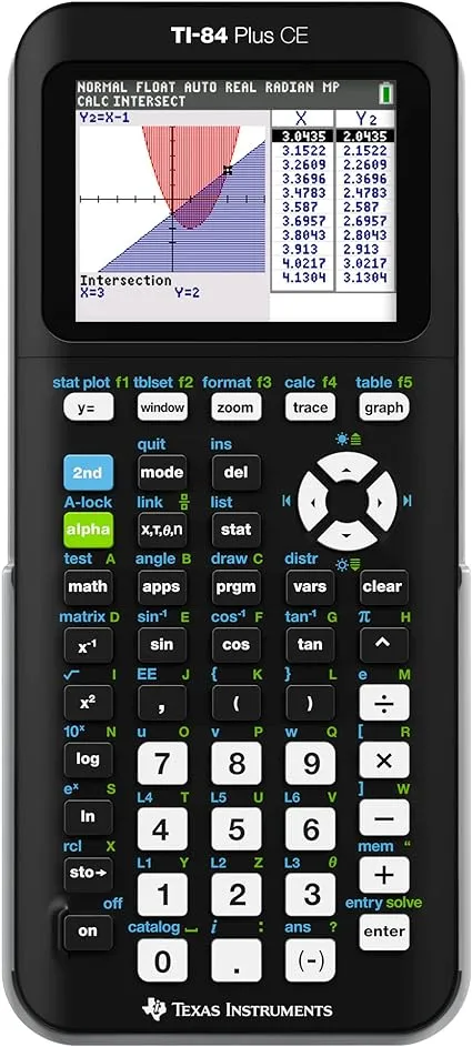 Texas Instruments TI-84 Plus CE Graphing Calculator