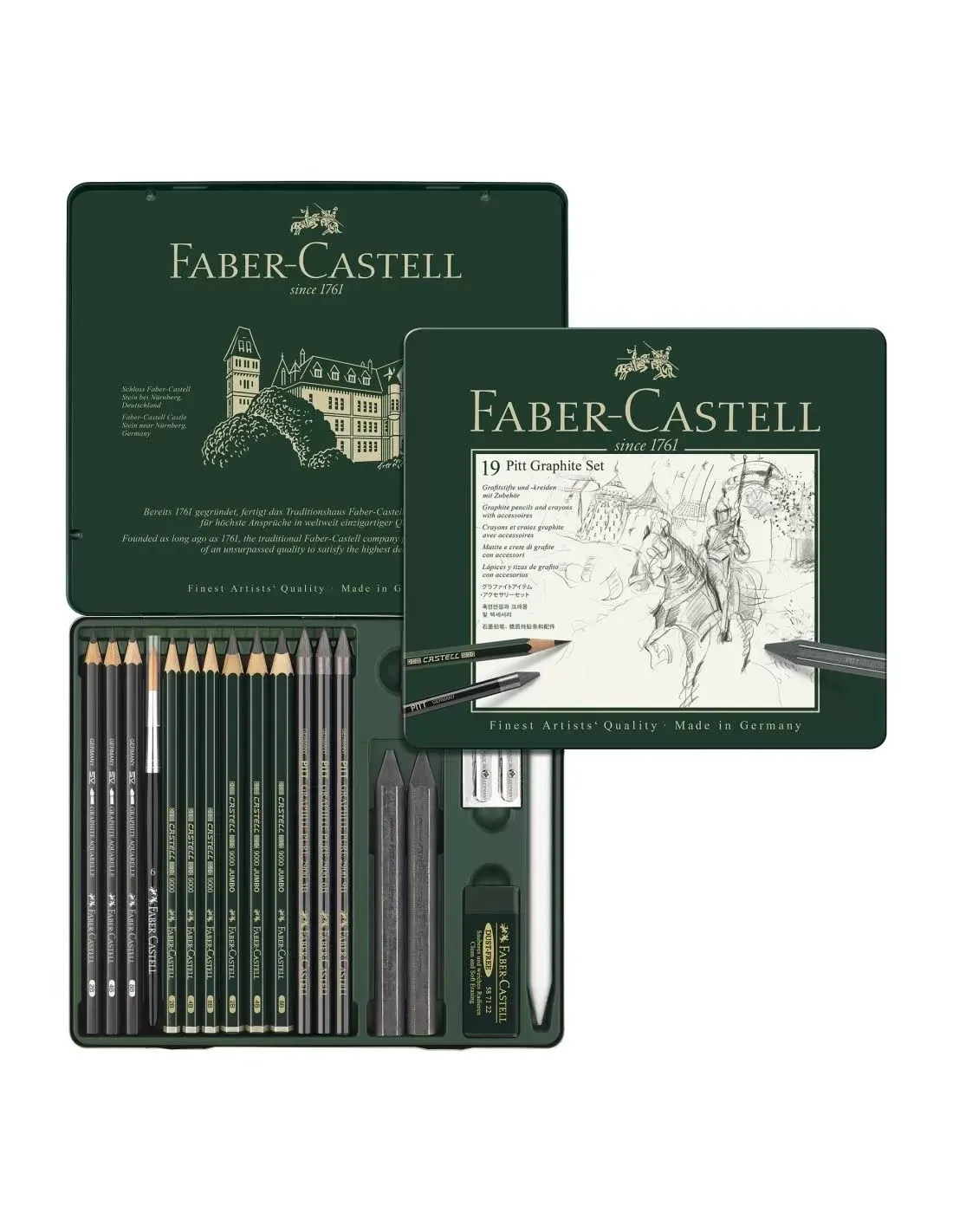 Faber-Castell Pitt Graphite Pencil Set