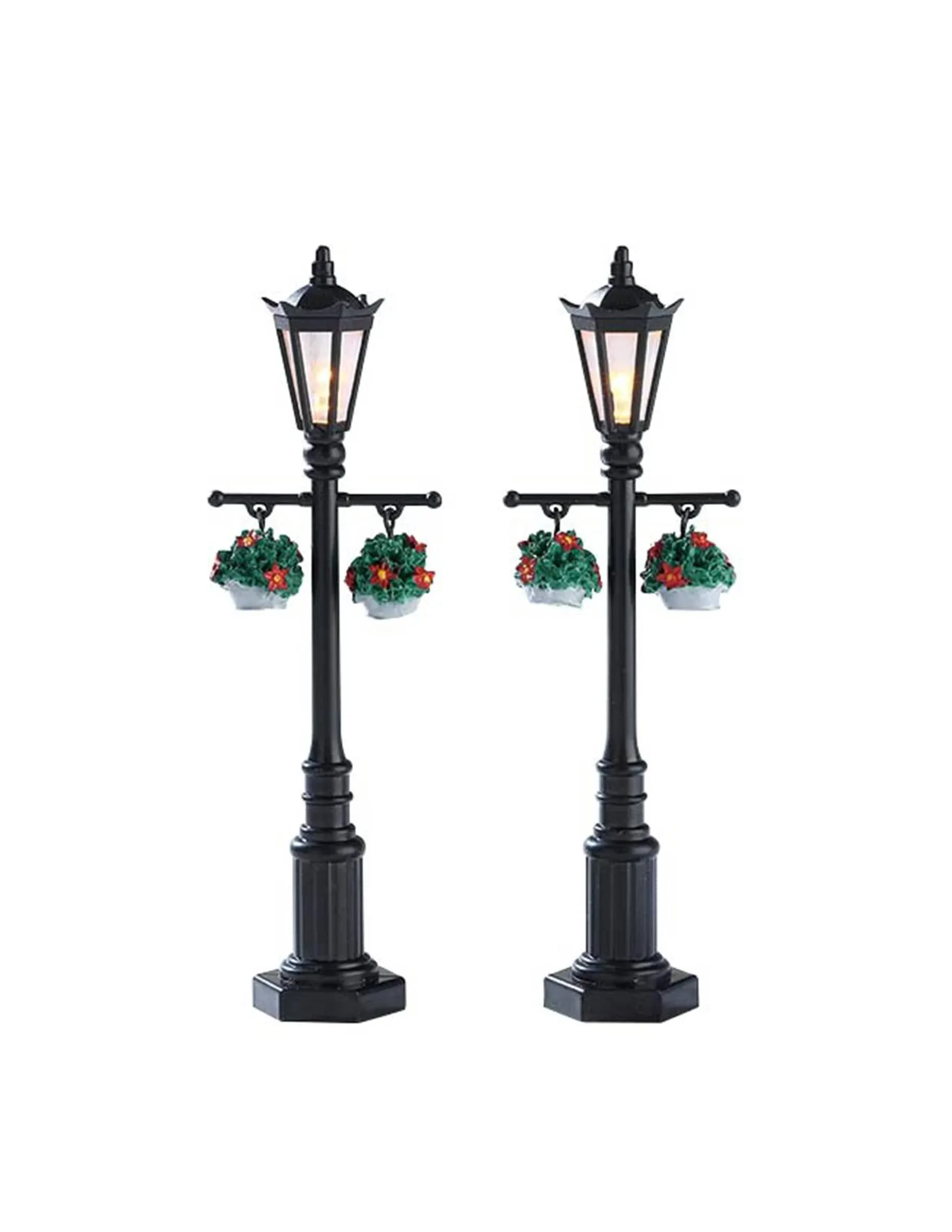 Lemax Old English Lamp Post, Set of 2, Battery Operated (4.5V) #74231