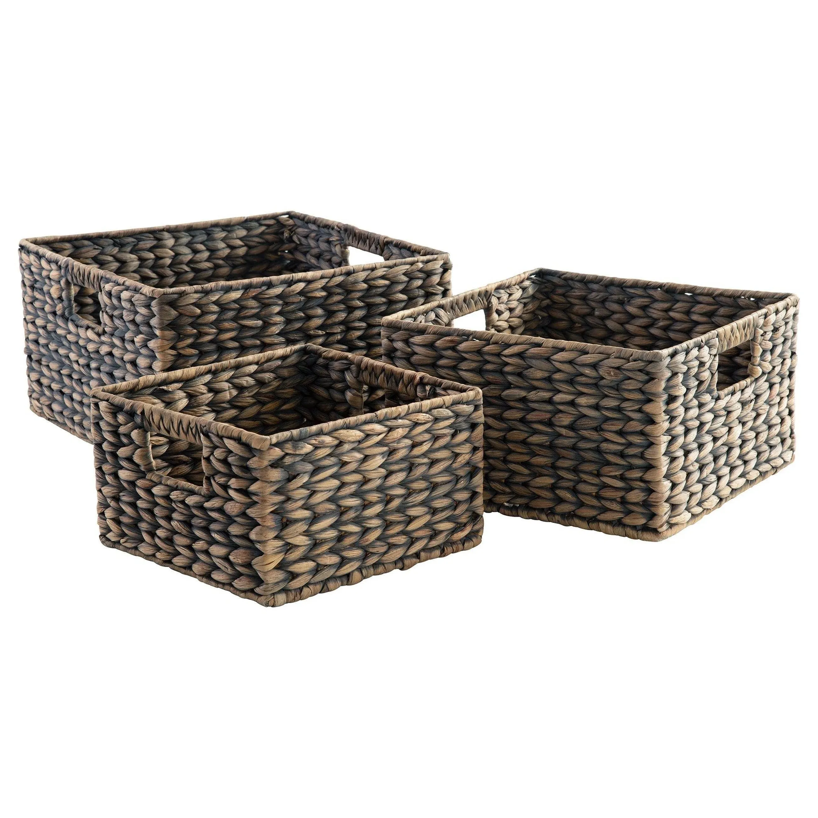 Ashley Elian Antique Gray Basket Set of 3