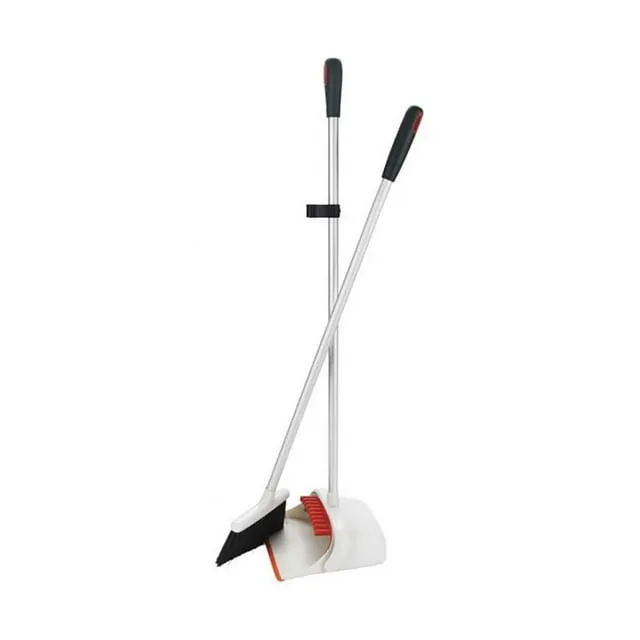 Good Grips Long Handle Broom & Dustpan makes cleaning easier