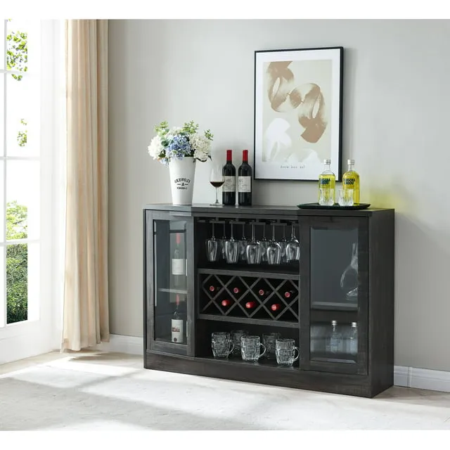 Home Source Exquisite Bar Wine Cabinet