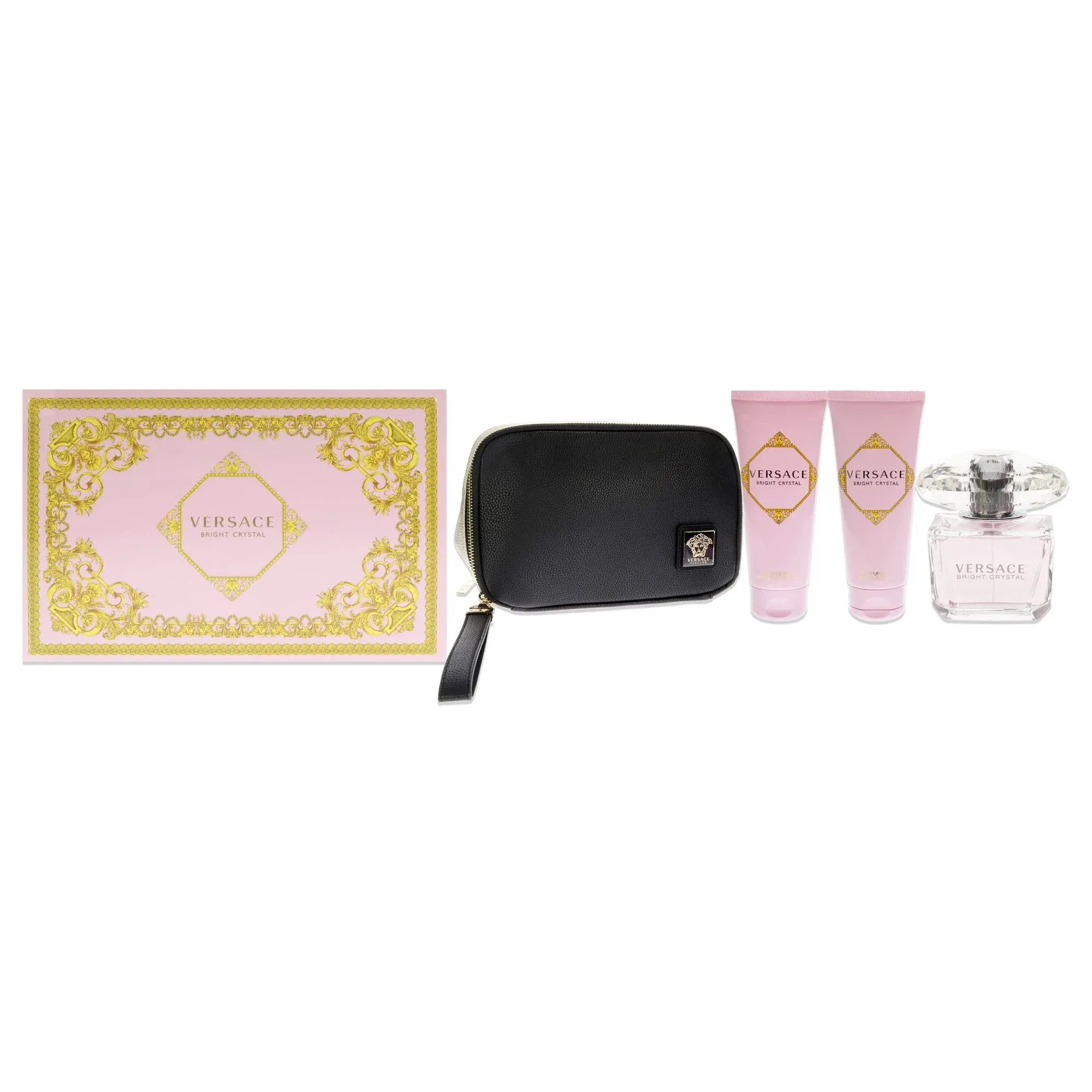 Versace Bright Crystal 4pc Gift Set for Women