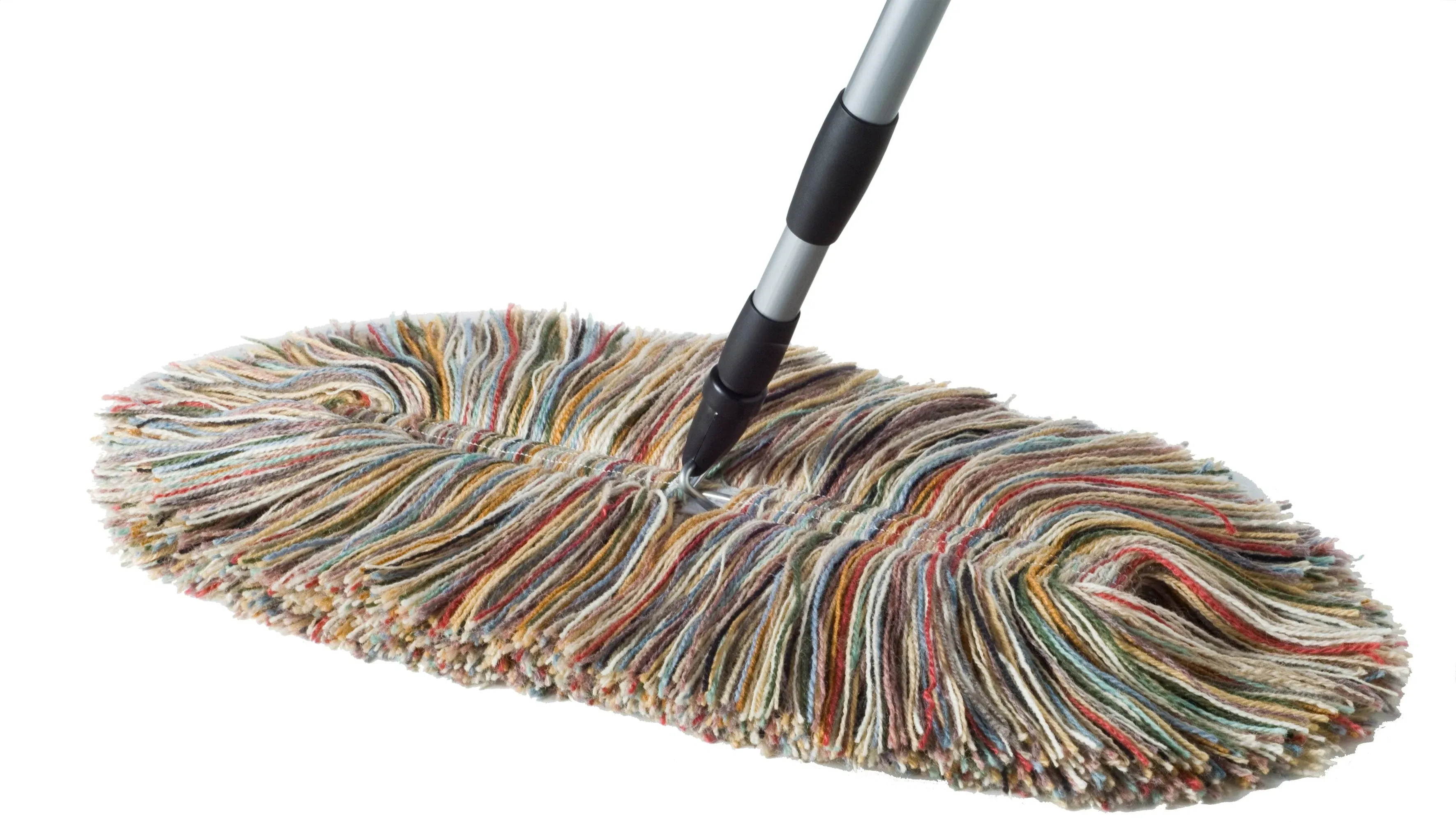 Wooly Mammoth Dust Mop with Telescoping Handle Made in The USA