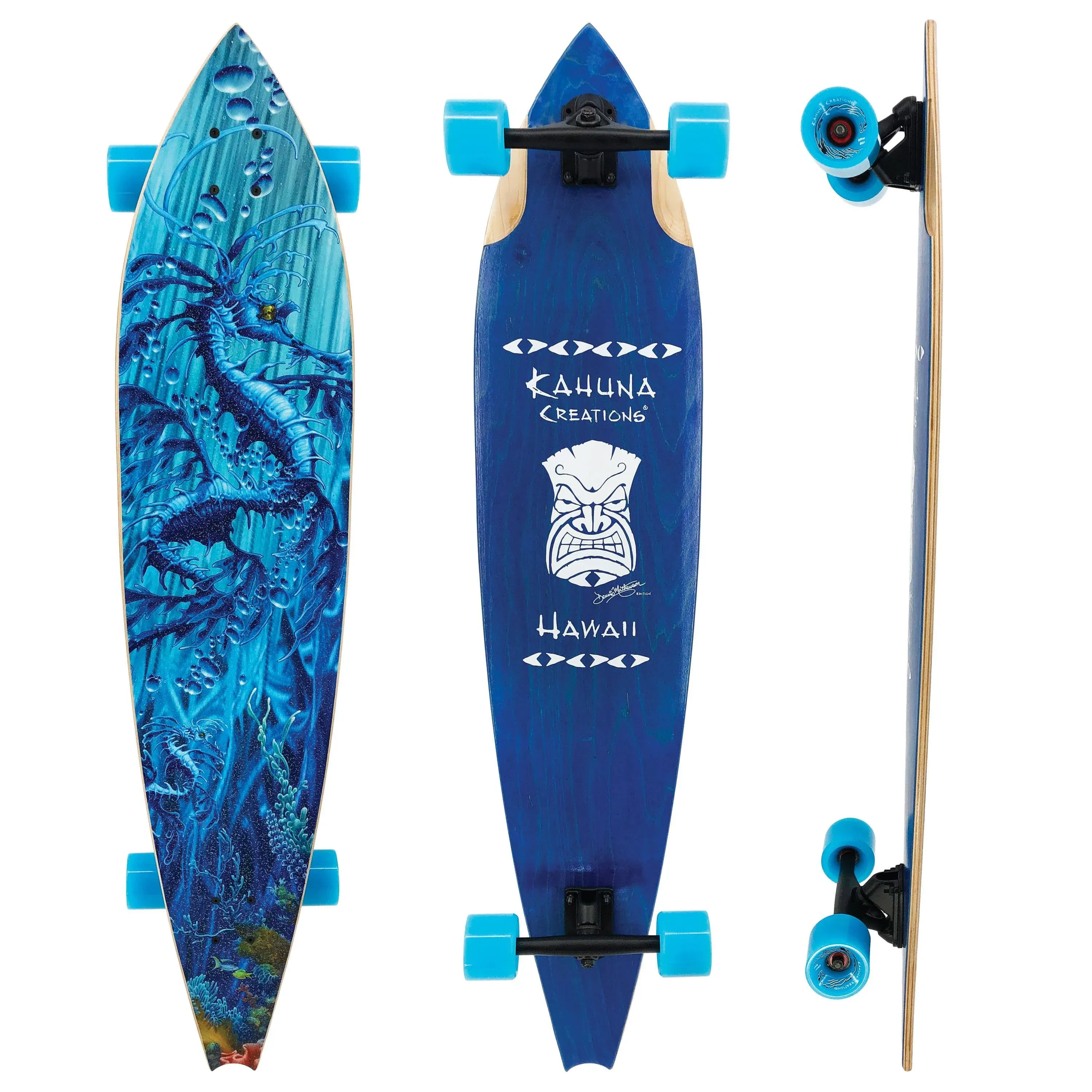 Kahuna Creations Haka Sea Dragon 47" Longboard Skateboard