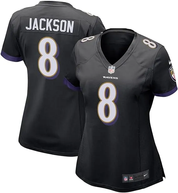 "Baltimore Ravens Women's Game Jersey Lamar Jackson"