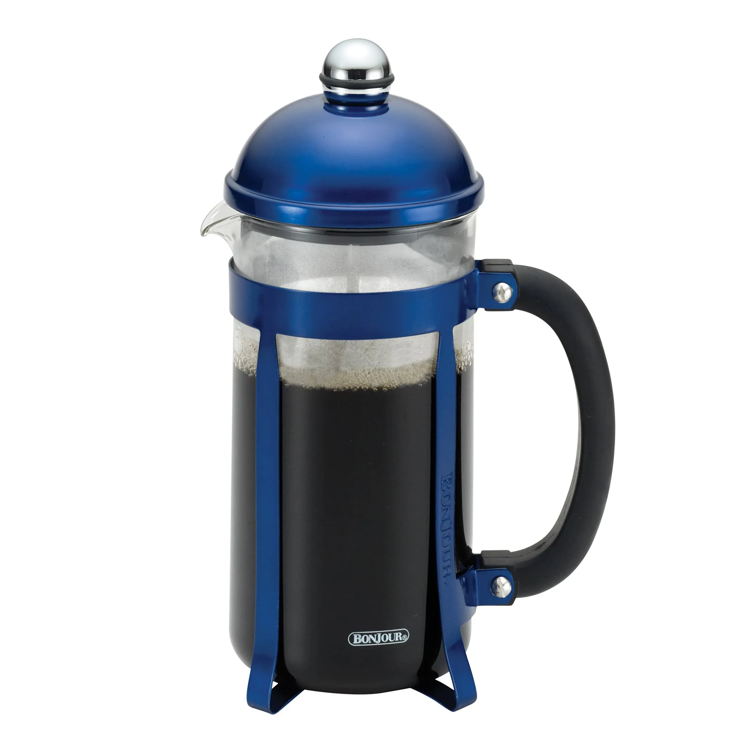 Bonjour Maximus 8-Cup French Press - Blue