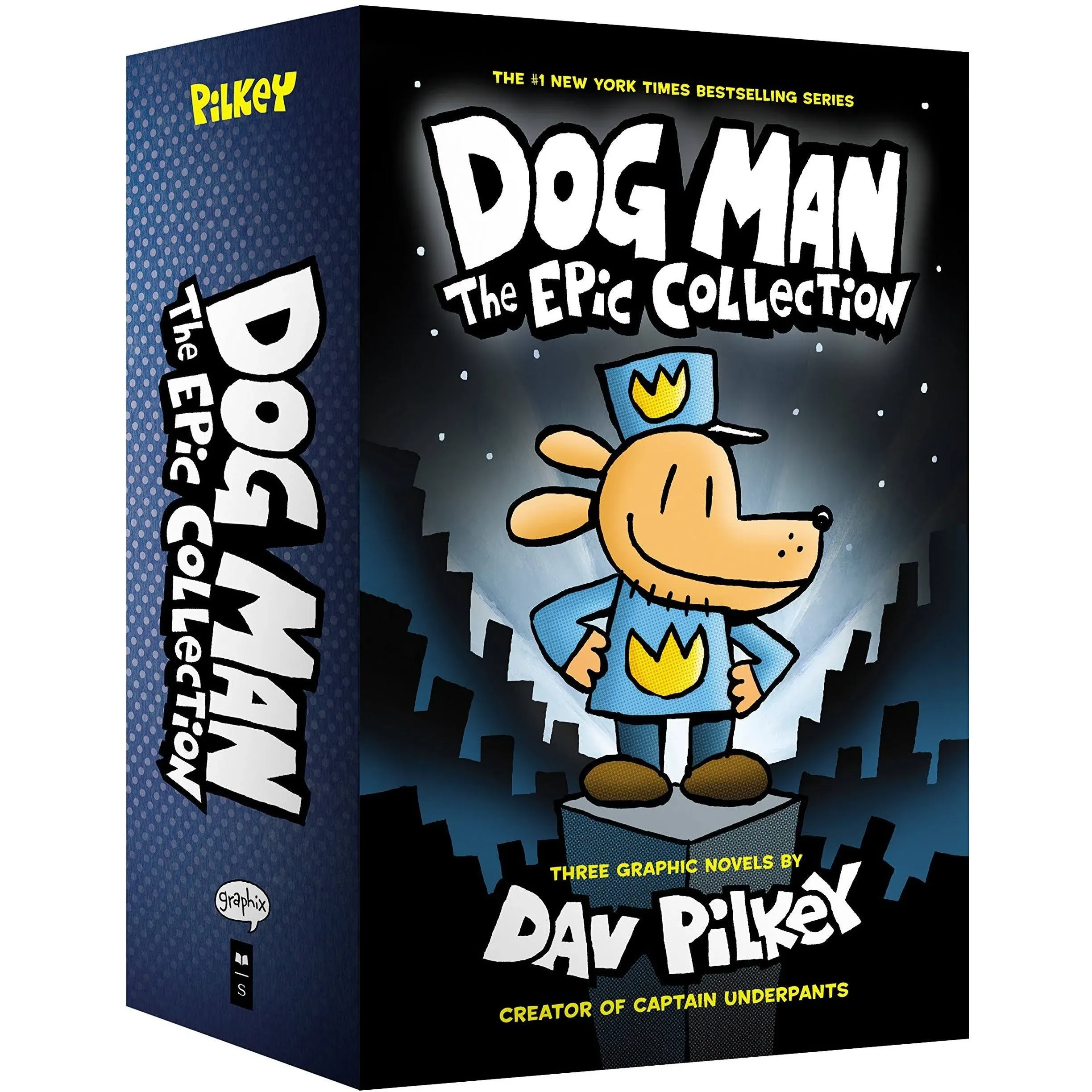 Dog Man: The Epic Collection: From the Creator of Captain Underpants (Dog Man #1-3 Box Set) [Book]