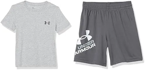 Under Armour Boys' Elite Plate Short Sleeve T-Shirt, Size 4, Orange Blast | Holiday Gift