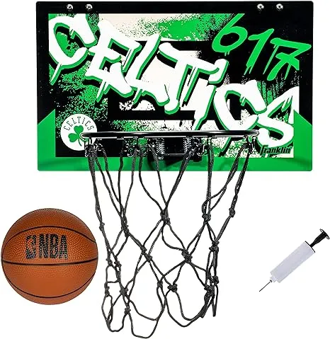 NBA Portland Trail Blazers Over The Door Mini Basketball Hoop