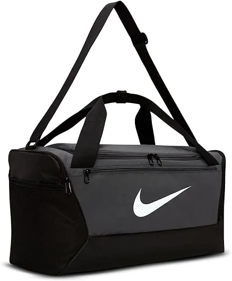 Nike Brasilia Small Duffel (Flint Grey)