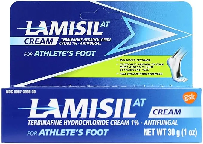 Lamisil AT Athlete's Foot Cream - 1 oz, Pack of 2