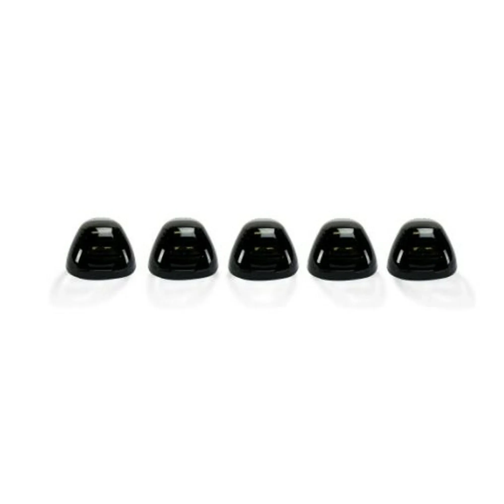 99-14 Ford Super Duty Cab Light Kit Smoke Lens with Amber LEDs, 5-Piece Kit ...