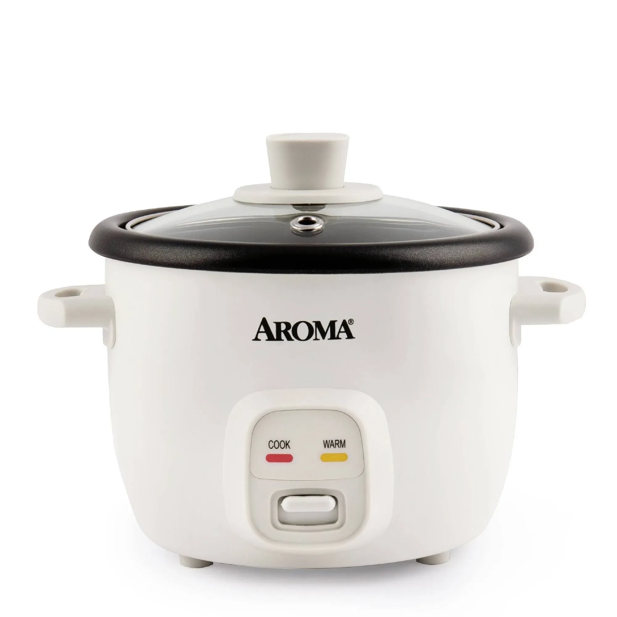 Aroma 4 Cup Pot Style Rice Cooker - White