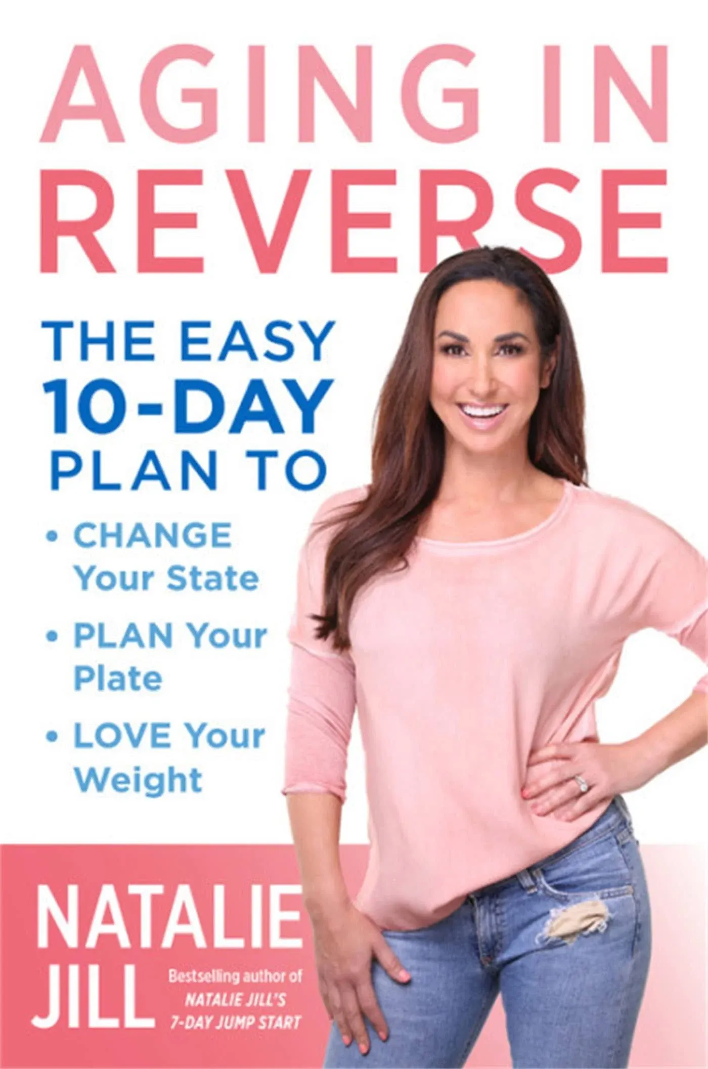 Aging in Reverse: The Easy 10-Day Plan to Change Your State, Plan Your Plate, Love Your Weight by  Natalie Jill - from Blue Vase Books LLC (SKU: 31URM800C19E_ns)