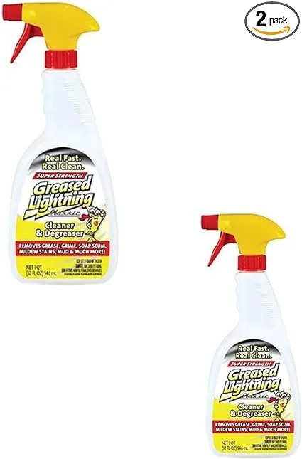 Greased Lightning 52320GRL 1 Quart Super Strength Degreaser, 2 Pack