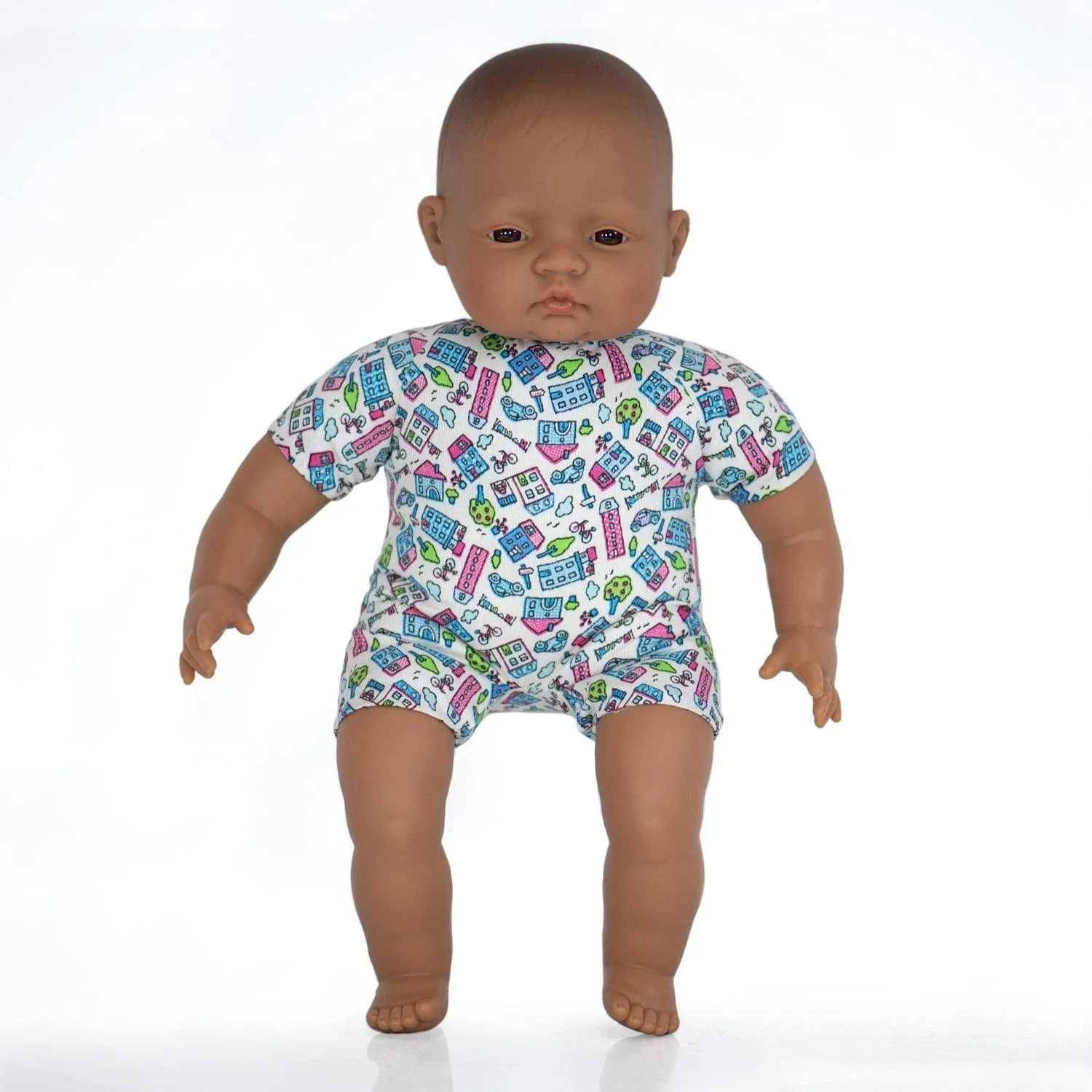 Miniland Educational Soft Body Dolls, 15-3/4", Hispanic