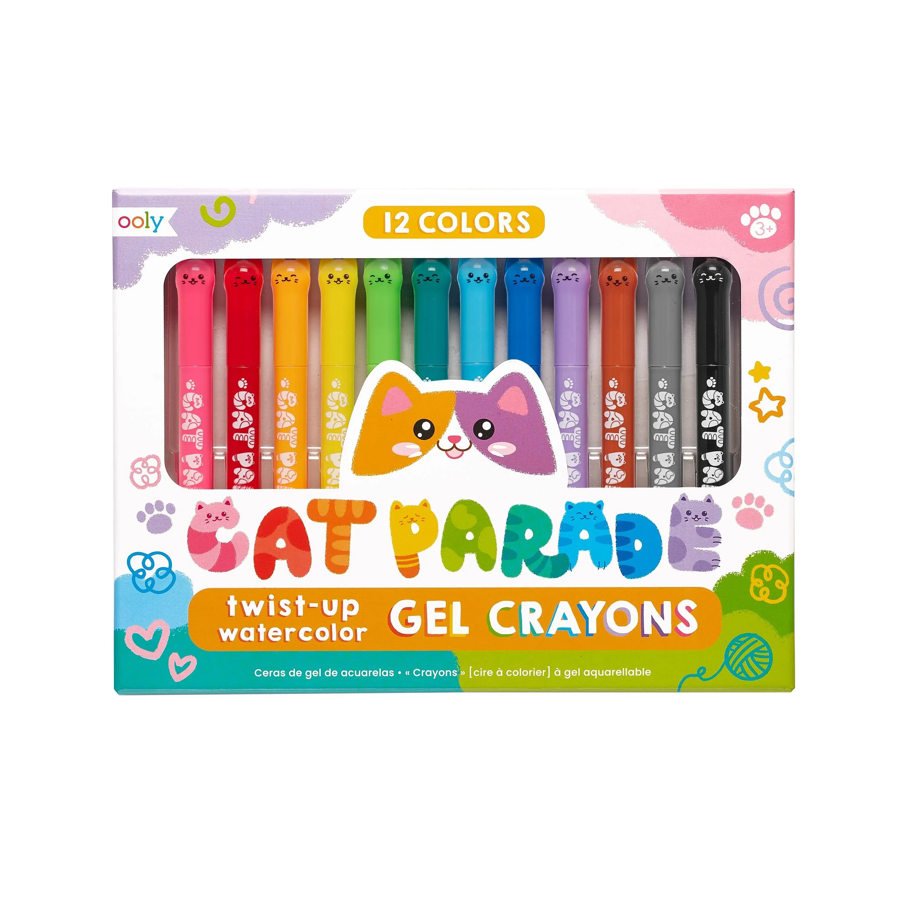 Ooly - Cat Parade Gel Crayons