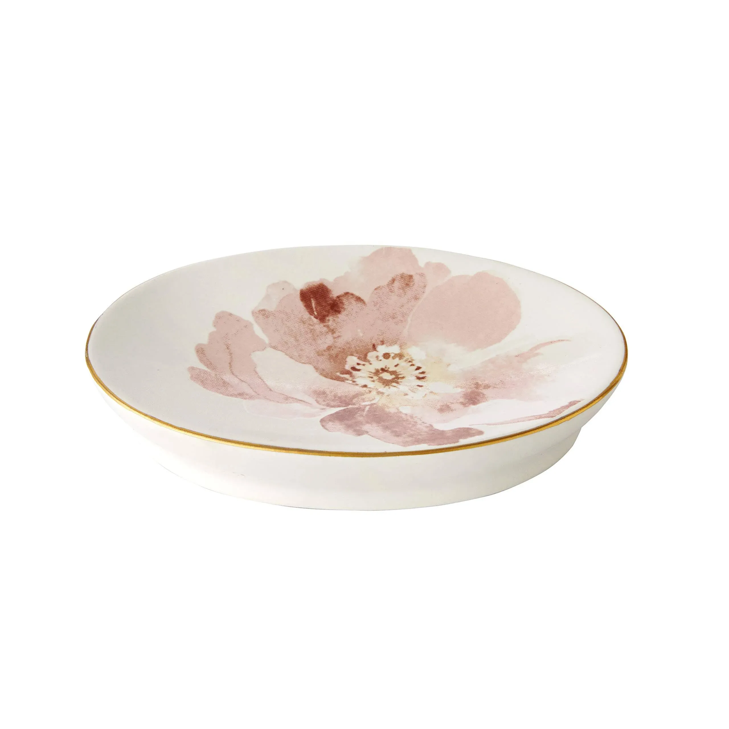 Misty Floral Soap Dish