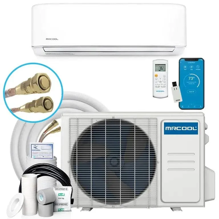 MRCOOL - 24K BTU DIY Easy Pro Ductless Mini-Split Heat Pump System