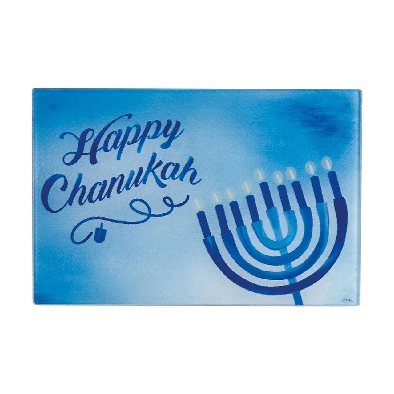 Tempered Glass Hanukkah Drip Tray