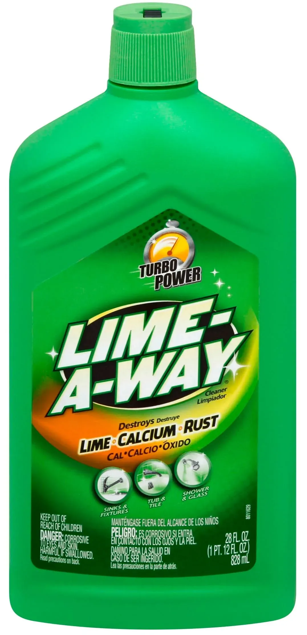 Lime-A-Way Lime, Calcium & Rust Cleaner, 28 fl oz Bottle