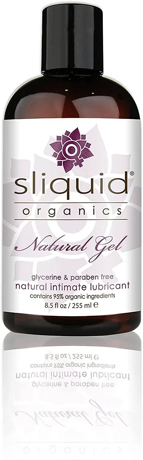 Sliquid Organics Natural Lubricating Gel - 8.5 fl oz bottle