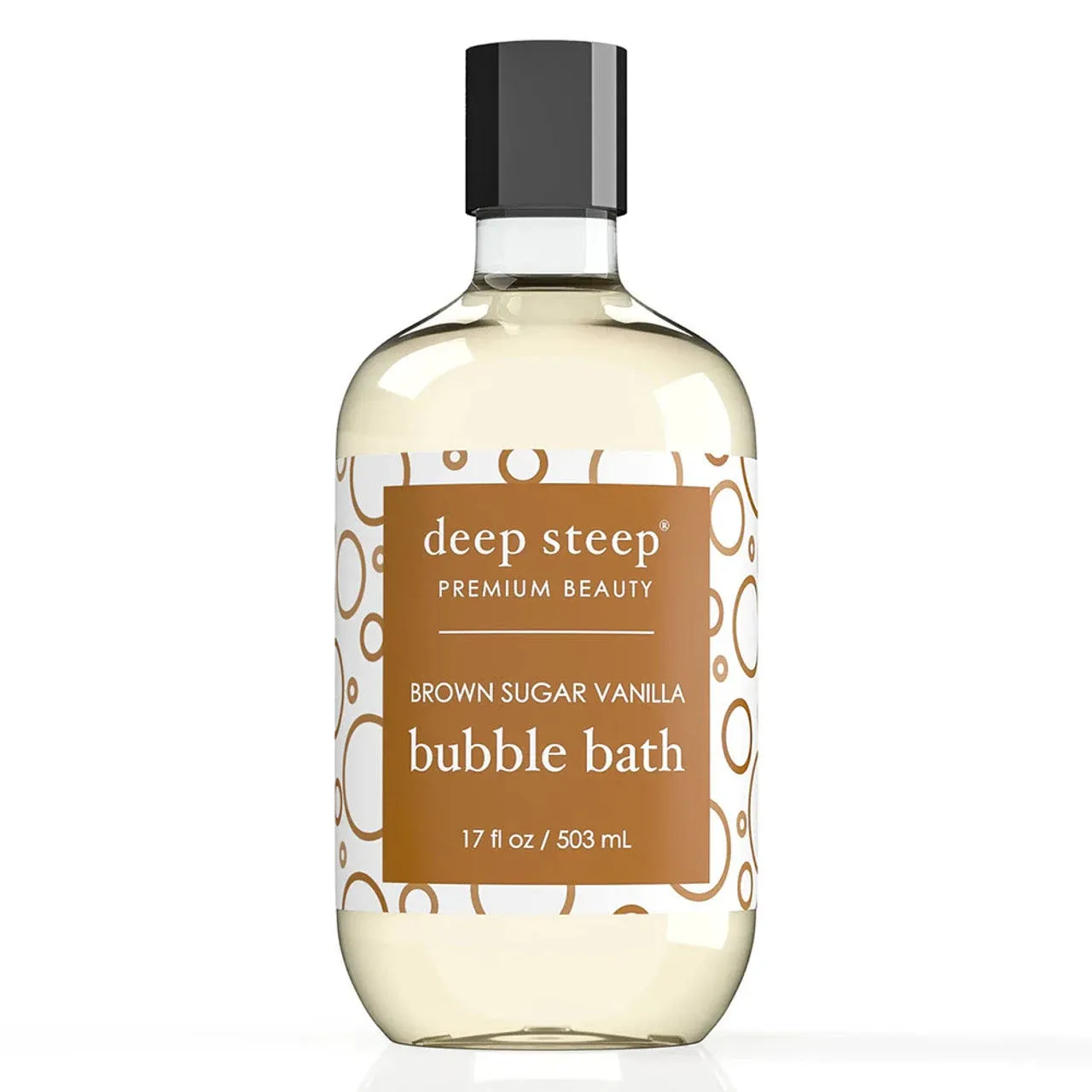 Deep Steep Bubble Bath, 17 oz (Brown Sugar Vanilla)