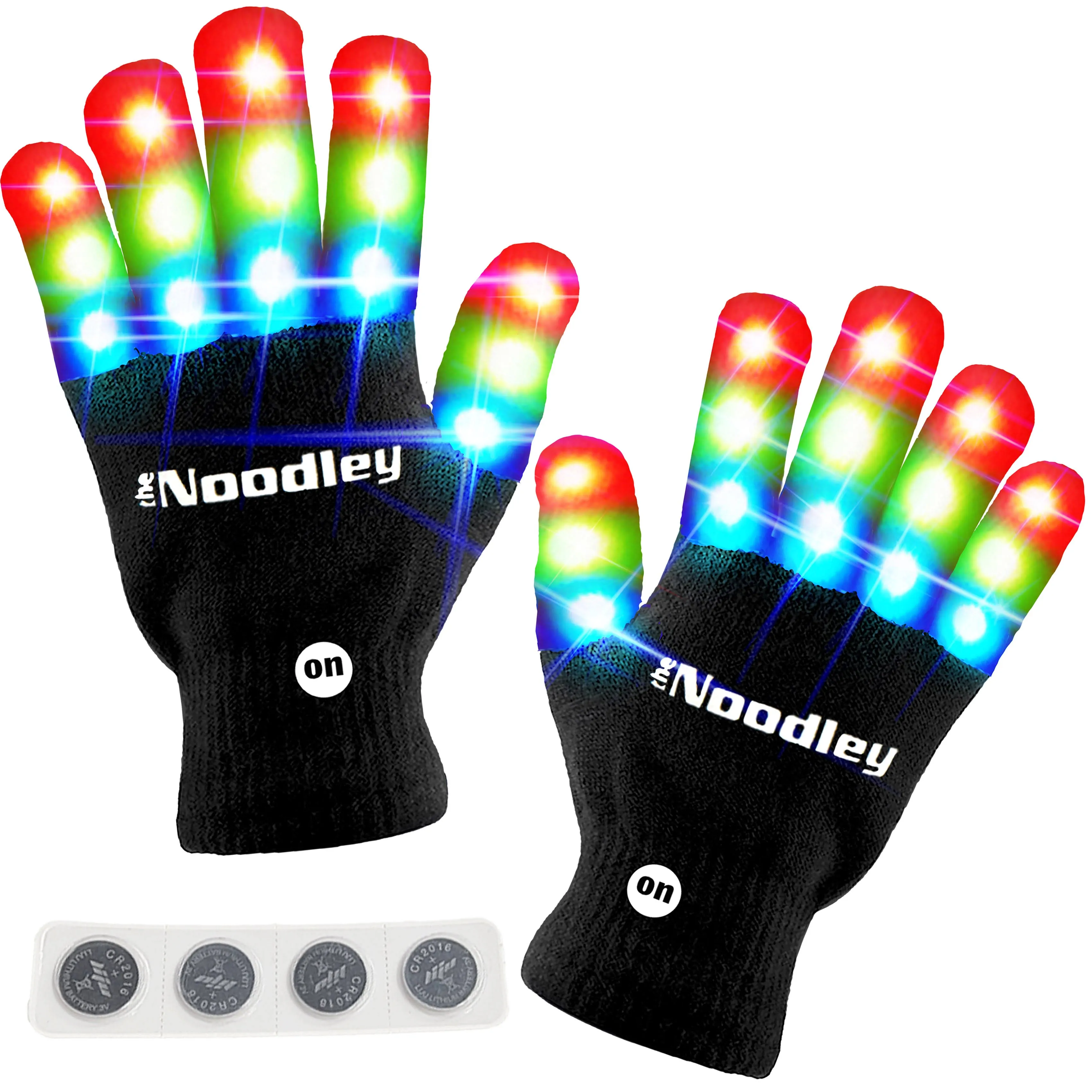 LED Light Up Gloves for Kids Cool Toys for Boys with Extra Batteries I