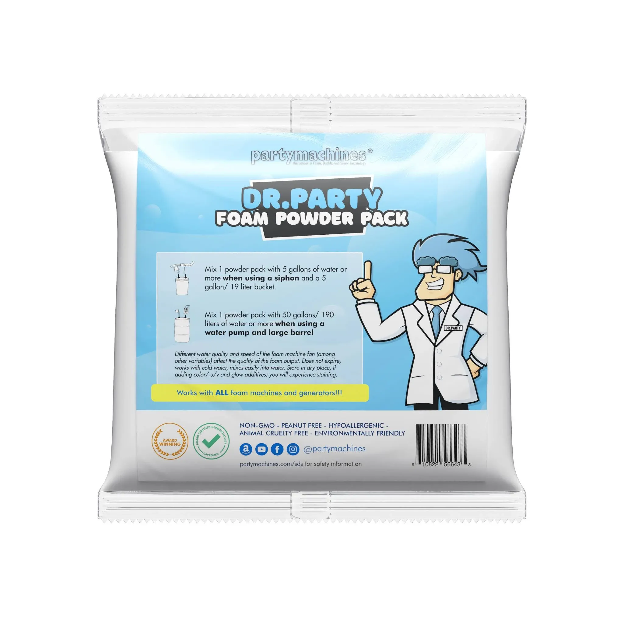 Partymachines Dr. Party Foam Powder Pack