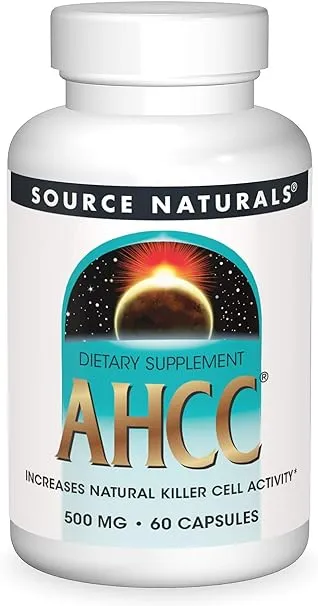 Source Naturals AHCC Increases Natural Killer Cell Activity* 500mg - 60 Capsules