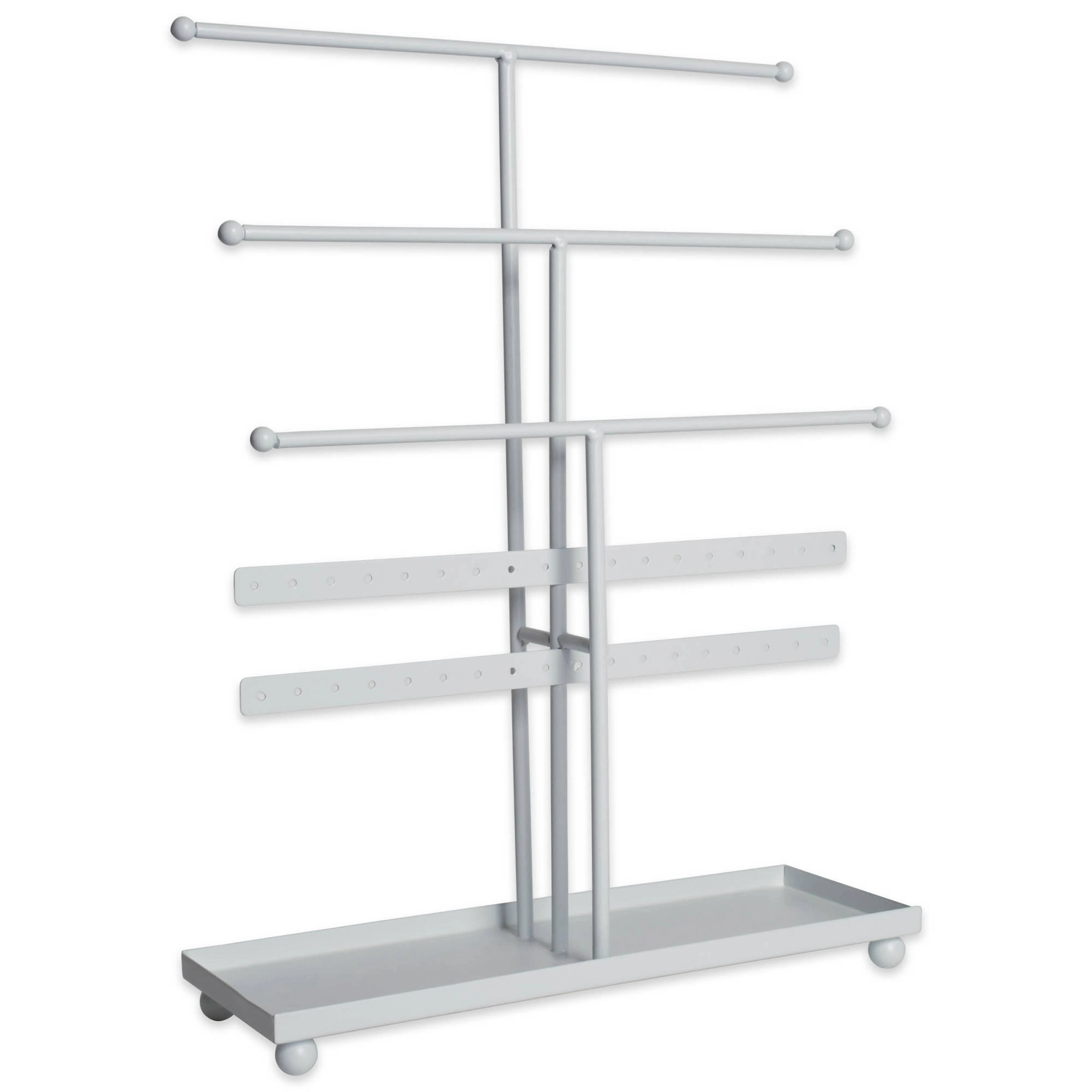 Design Imports 3 Tier Jewelry Organizer - White