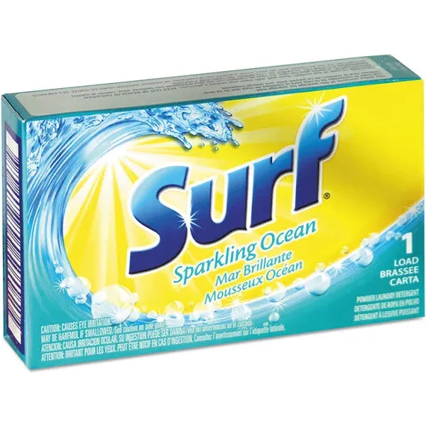 Surf HE Powder Detergent Packs 1 Load Vending Machines Packets