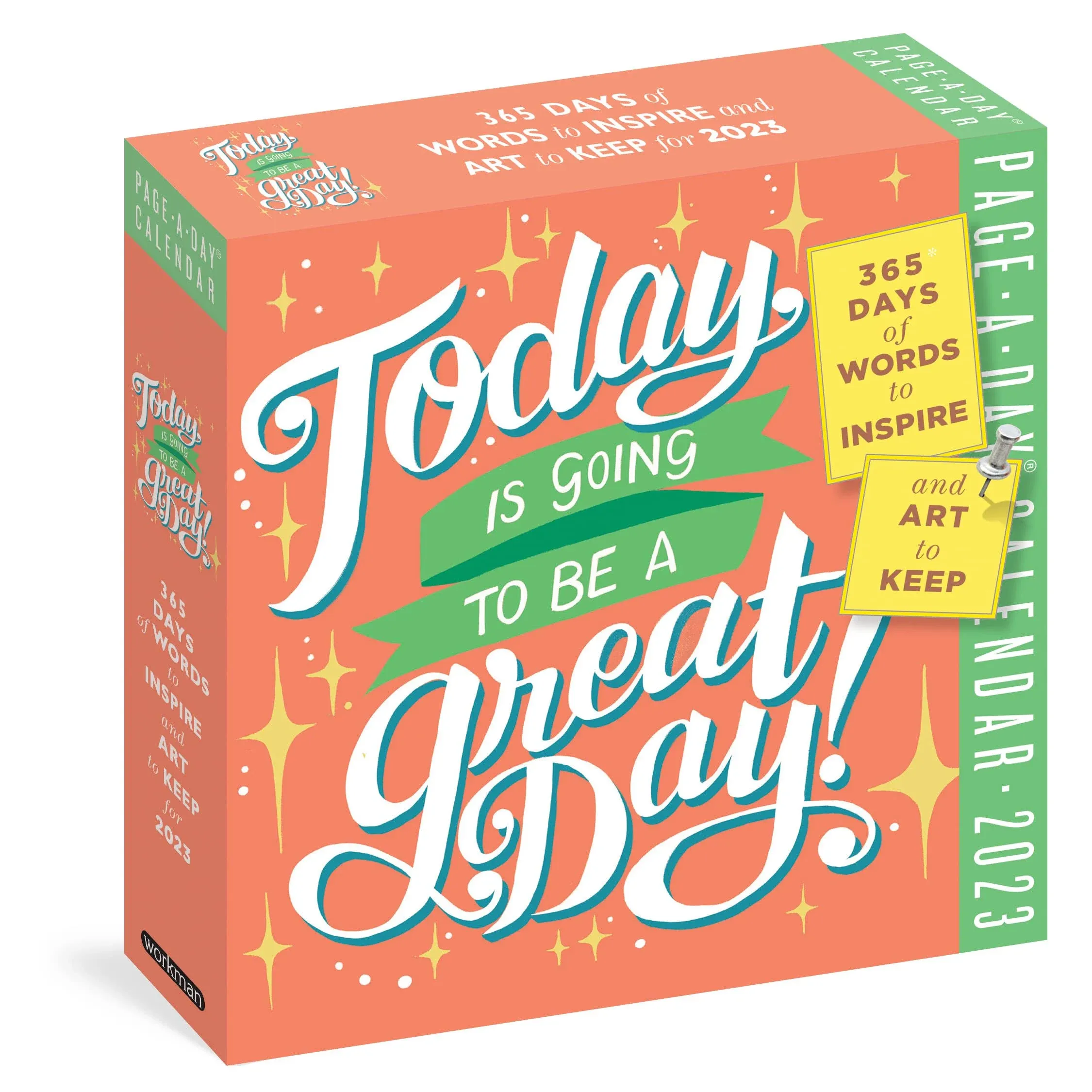 Today Is Going to Be A Great Day! 2023 Page A Day Calendar