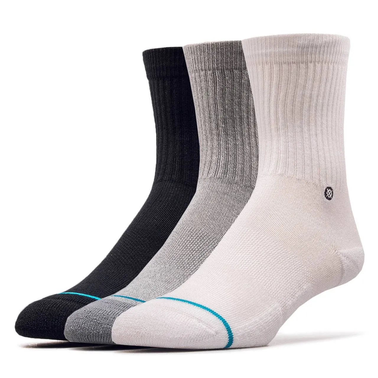 Stance Icon St Kids 3 Pack Socks-Multi-Large