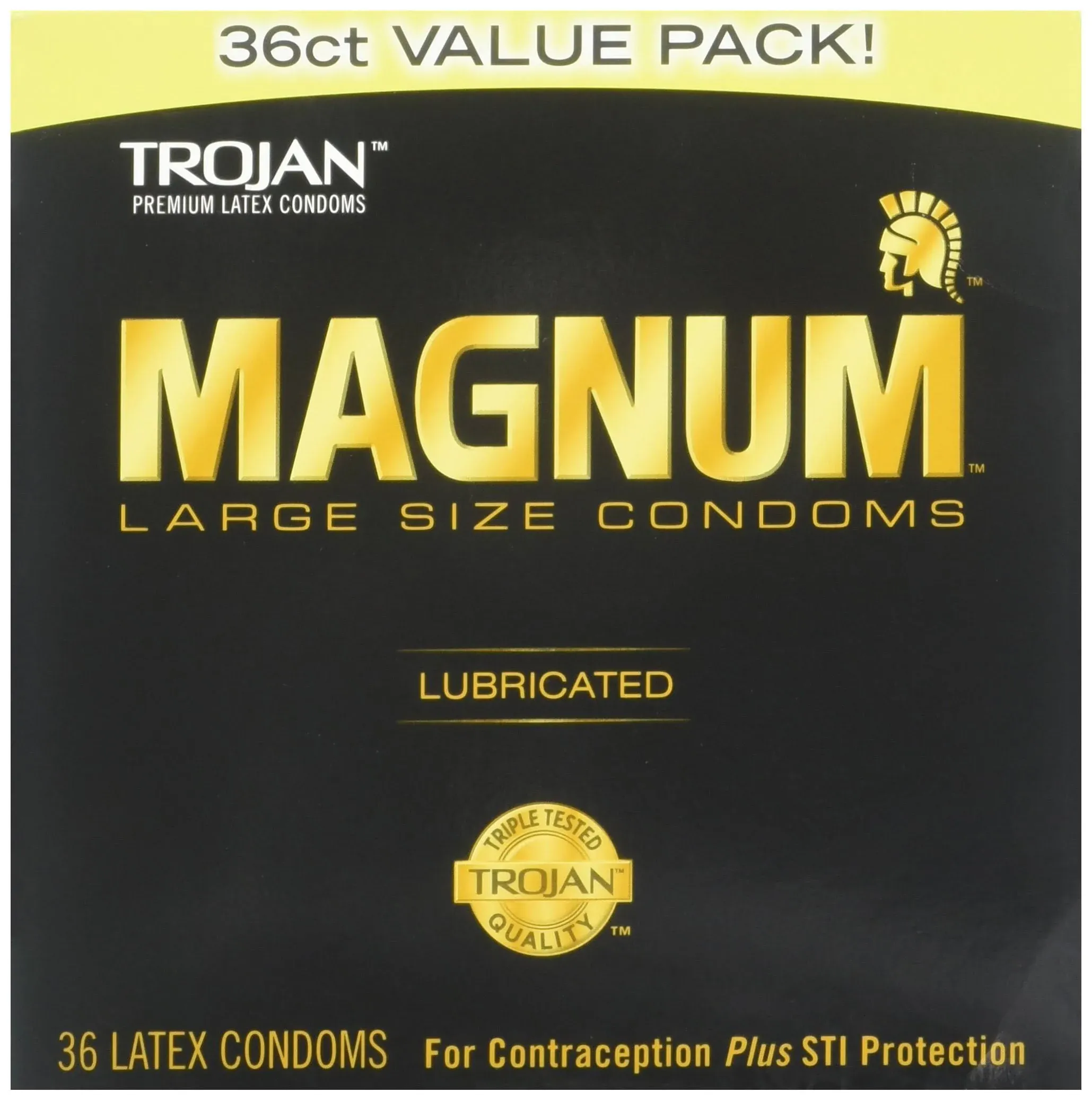 Trojan Magnum Lubricated Condoms