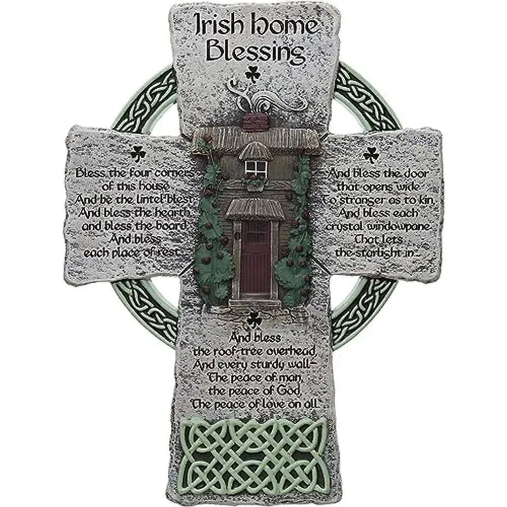 Abbey & CA Gift Irish Home Blessing Cross