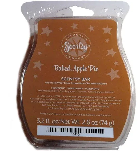 Scentsy Baked Apple Pie Scented Wax