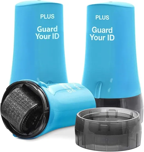 Guard Your ID Advanced Roller 2.0 Identity Theft Prevention Security Stamp