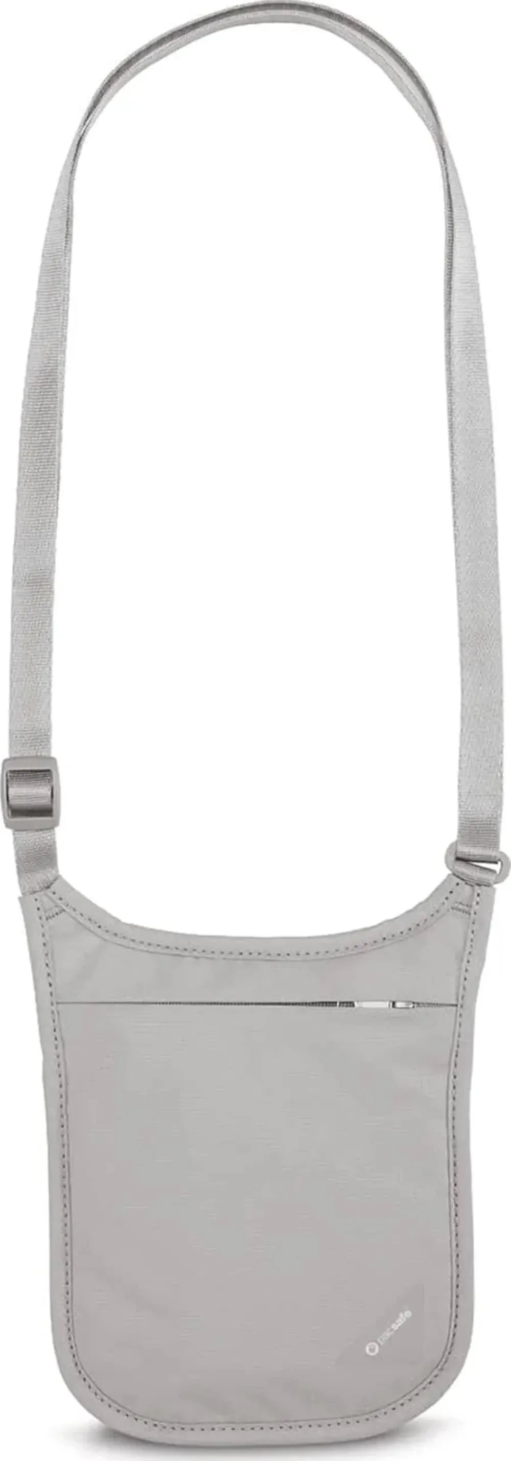 Pacsafe Coversafe V75 RFID Blocking Neck Pouch Grey