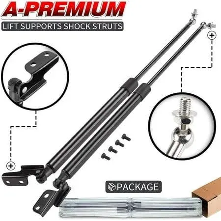 A-premium Tailgate Rear Lift Supports Shock Struts Compatible with Subaru ...