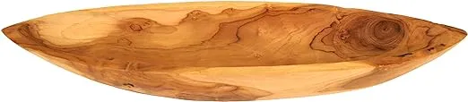 Canoe Wood Bowls Set of 3