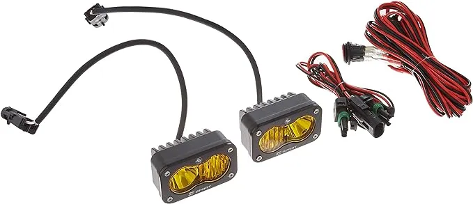 Baja Designs S2 Sport Driving Combo Pattern Pair LED Work Light - Amber