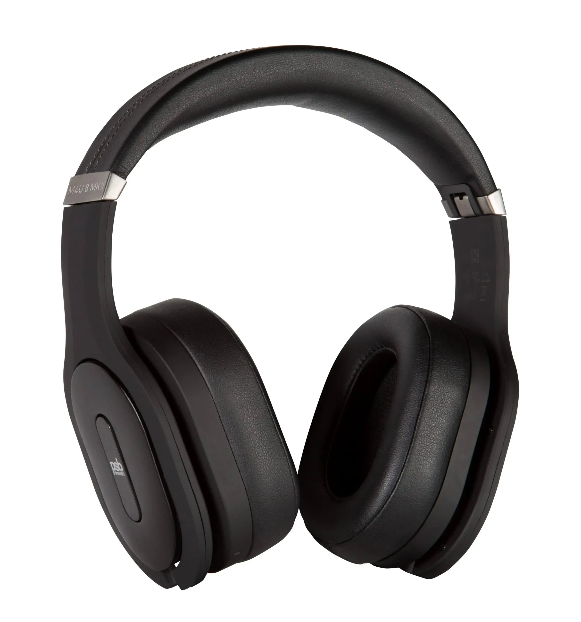 PSB M4U 8 MKII Wireless Noise Cancelling Headphones, Black