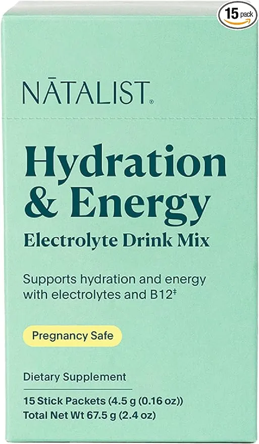 Natalist Hydration & Energy Electrolyte Drink Mix