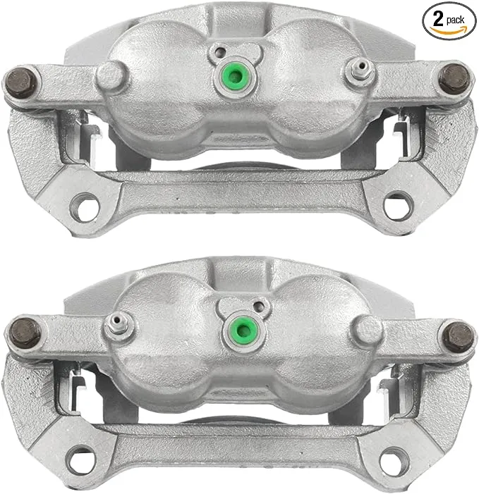 Front Brake Calipers w/ Bracket Pair 2 for 2012-2019 Ford F-150 2.7L 3.5L 5.0L