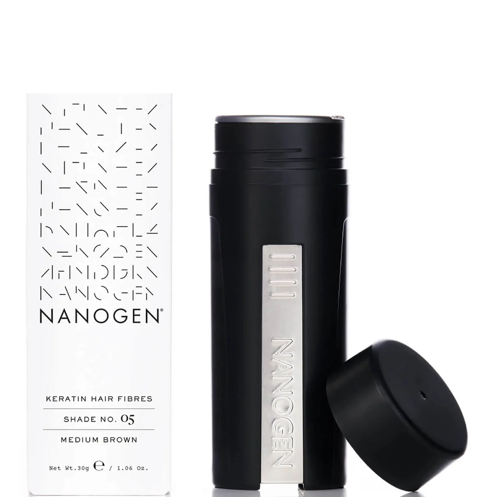 Nanogen Keratin Thickening Hair fibres 30 G Medium Brown